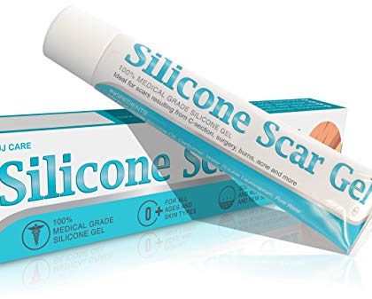 Silicone gel usedas a wound andscar ointment