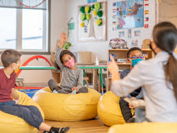 children in sensory integrated classroom 