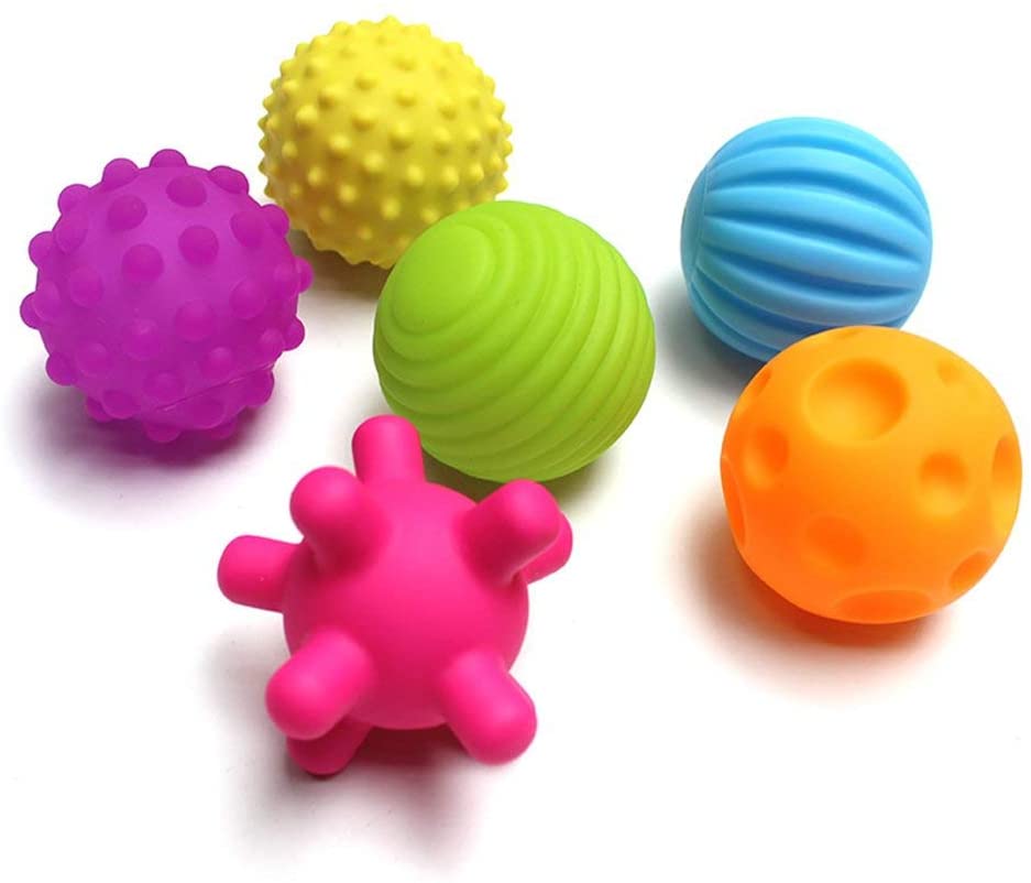 Soft cute squeeze stress toy baby ball
