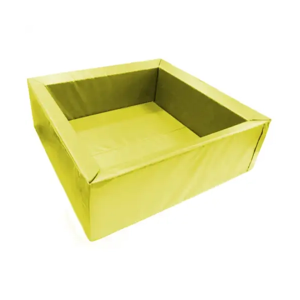 Ball pit without crash balls (1M by 1M,by 50CM height,15CM thickness)