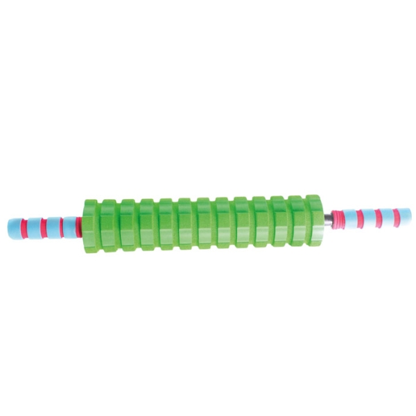 Tactile roller massager