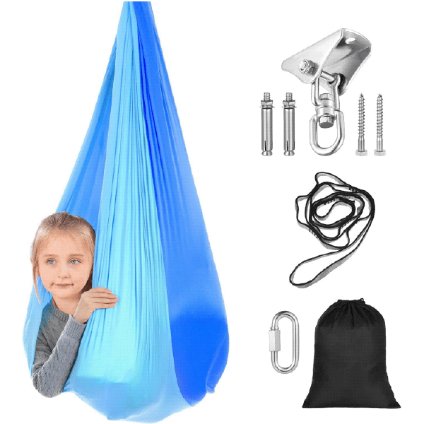 Smart Sensory  Rain Drop Swing Therapy & Calm Focus swing with mounting kit