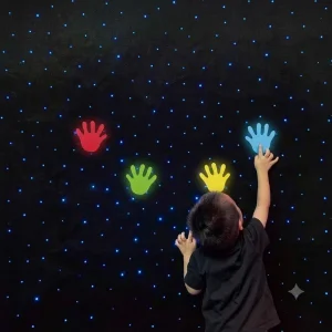 Fibre optic touch carpet